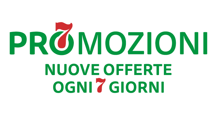 Banner volantini e cataloghi PRO7 con le offerte della settimana